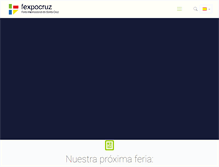 Tablet Screenshot of fexpocruz.com.bo